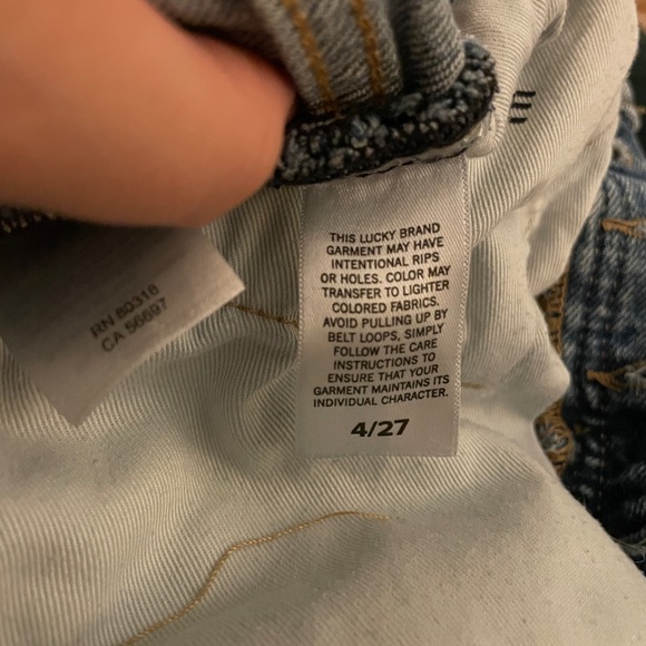 NWOT Lucky Brand High Rise 80’s Curve Jeans - Picture 6 of 8